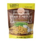 Wheat Puffs with Oyster Mushroom Chips Slightly Salted Flavour