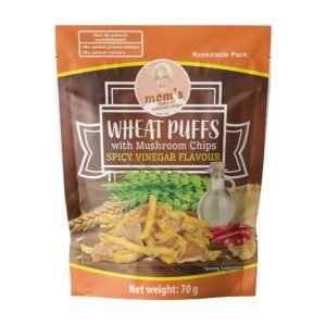 Wheat Puffs with Mushroom Chips Spicy Vinegar Flavour
